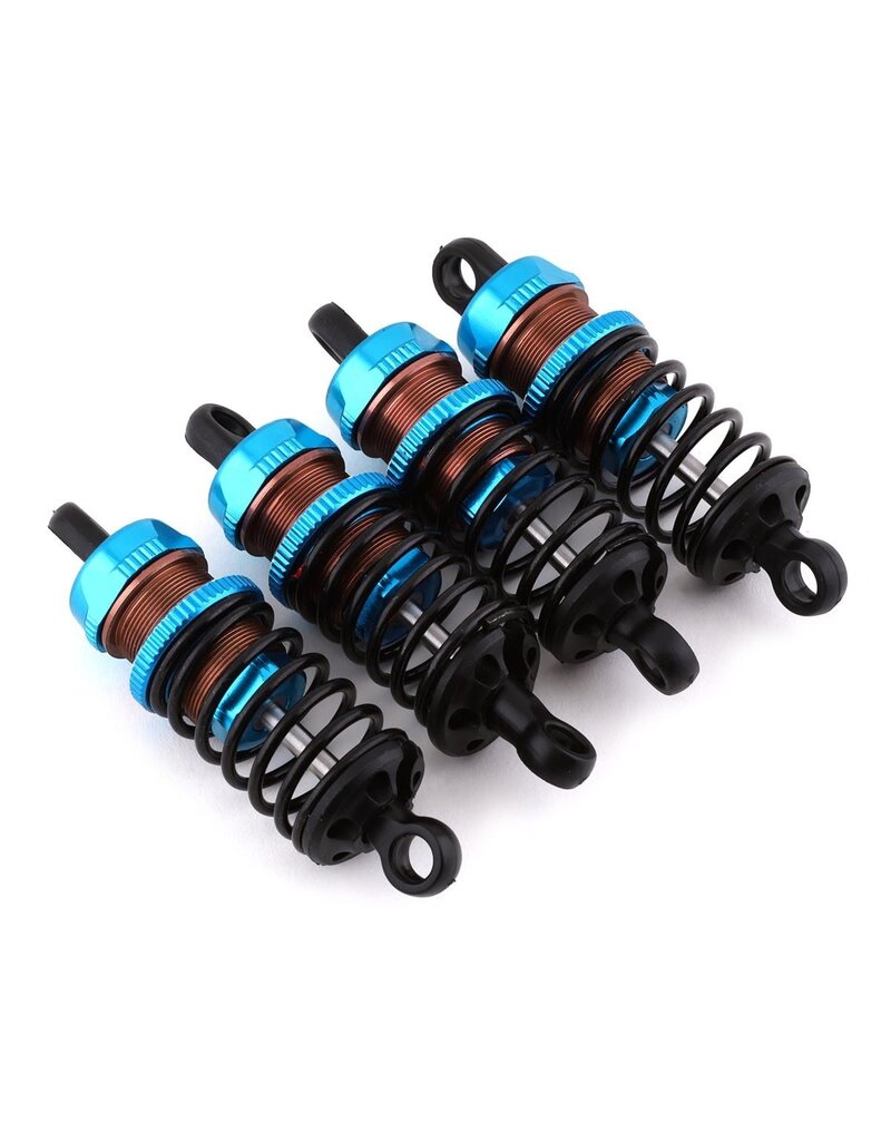 YEAH RACING YEA-BBG-0050BU ALUMINUM GO BIG BORE TOURING SHOCKS (BLUE) (4) (50MM)