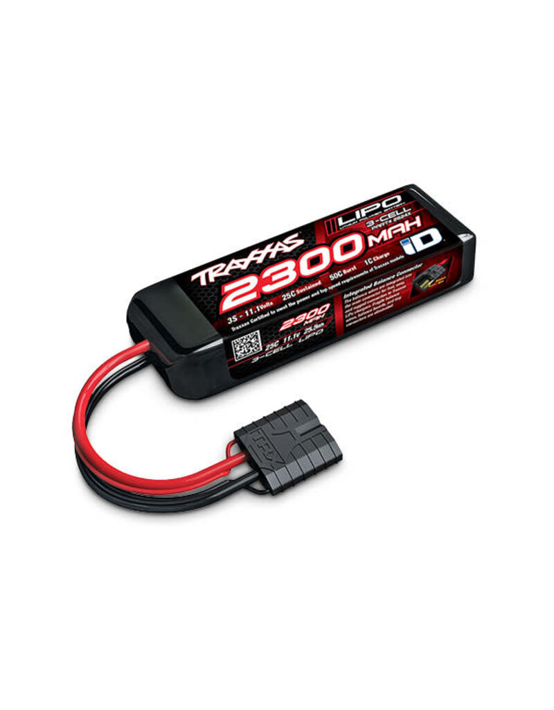 TRAXXAS TRA2824X 3S LIPO 11.1V 2300MAH 25C BATTERY: ID
