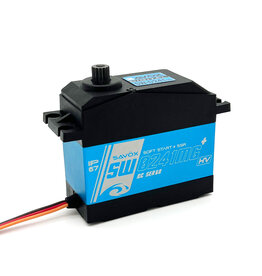 SAVOX SAVSW0241MGP WATERPROOF 1/5TH SCALE DIGITAL SERVO WITH SOFT START, 0.17SEC / 555OZ @ 7.4V
