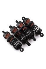 YEAH RACING YEA-BBG-0060BK  ALUMINUM GO BIG BORE TOURING SHOCKS (BLACK) (4) (60MM)