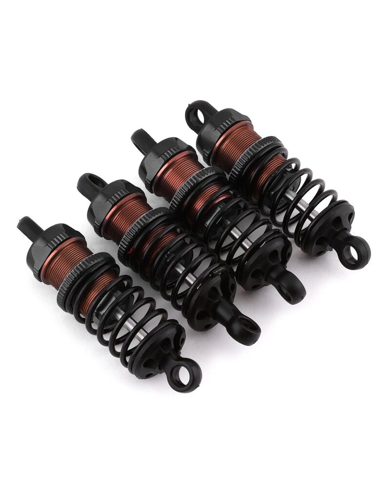 YEAH RACING YEA-BBG-0060BK  ALUMINUM GO BIG BORE TOURING SHOCKS (BLACK) (4) (60MM)