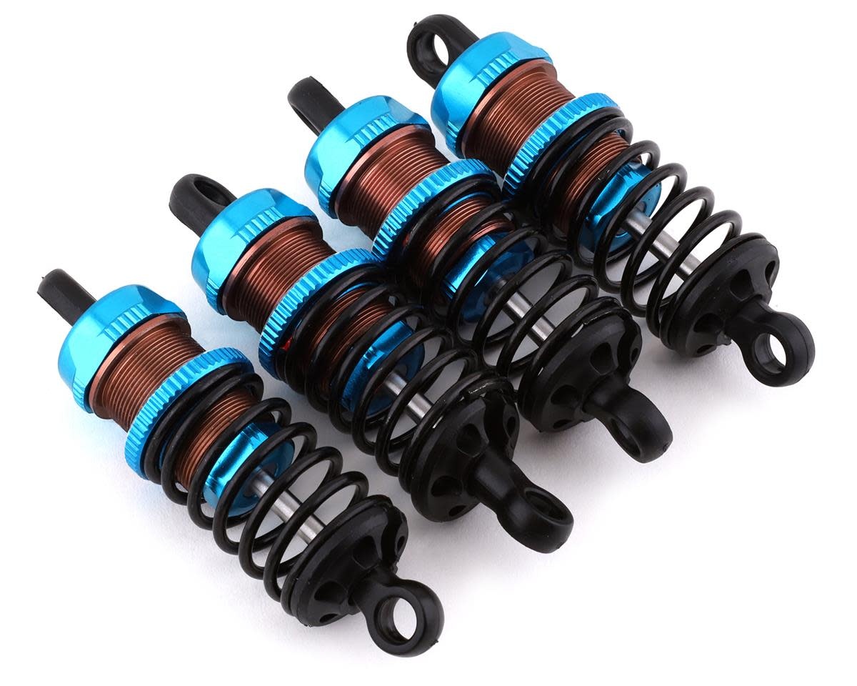 YEA-BBG-0060BU ALUMINUM GO BIG BORE TOURING SHOCKS (BLUE) (4) (60MM)