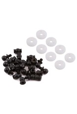 YEAH RACING YEA-BBG-0055BU  ALUMINUM GO BIG BORE TOURING SHOCKS (BLUE) (4) (55MM)