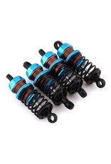 YEAH RACING YEA-BBG-0055BU  ALUMINUM GO BIG BORE TOURING SHOCKS (BLUE) (4) (55MM)