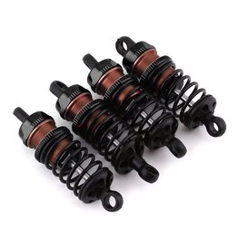 YEAH RACING YEA-BBG-0055BK ALUMINUM GO BIG BORE TOURING SHOCKS (BLACK) (4) (55MM)