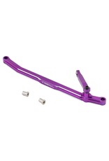 TREAL TRLX00430S871 LOSI MINI LMT ALUMINUM STEERING LINKS (PURPLE)