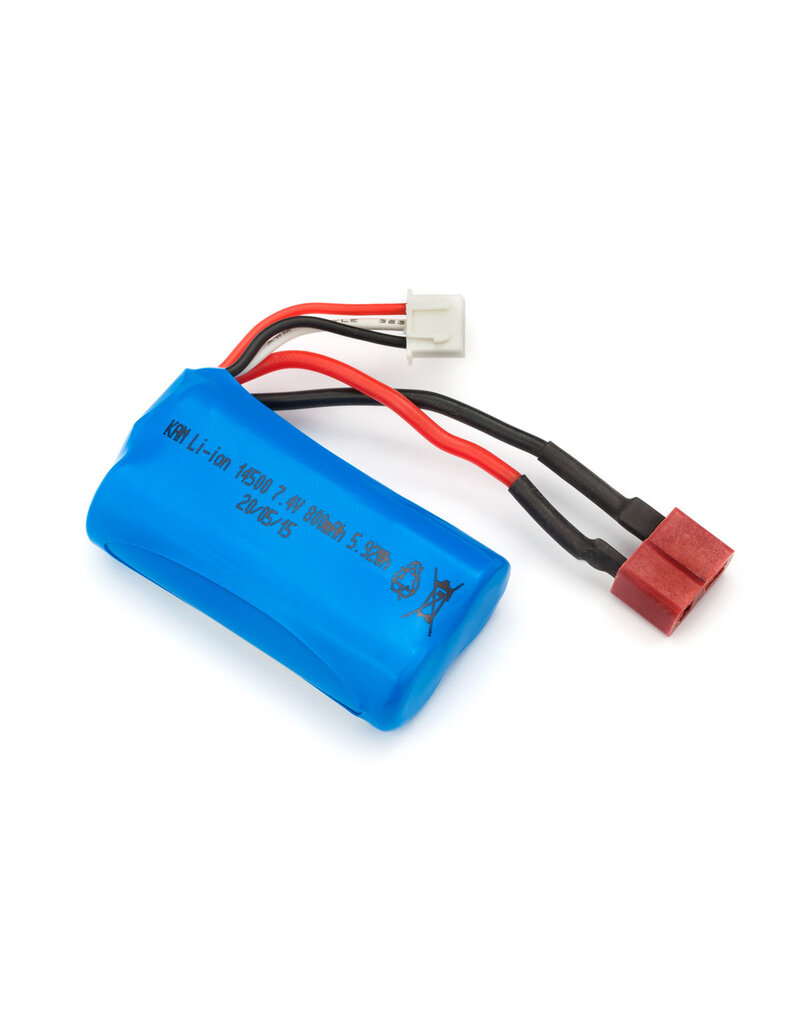 BZN540037 BATTERY PACK LI-ION 7.4V 800MAH WITH T-PLUG, SLYDER