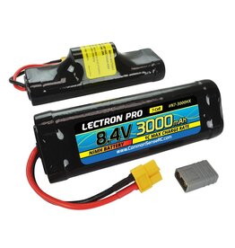 LECTRON PRO LECTRON PRO 8.4V NIMH 3000MAH HUMP PACK BATTERY: XT60 W/ TRAXXAS