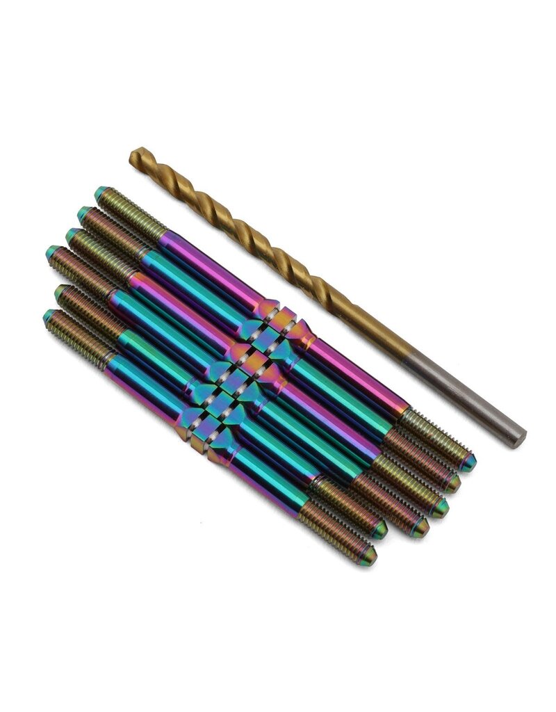 J&T BEARING CO. JTB-JT10923  ASSOCIATED T6.4 TITANIUM "MILLED'' XD TURNBUCKLES (OIL SLICK)
