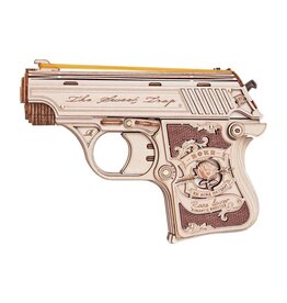 ROBOTIME ROELQ502 MINI GUN TOY WOODEN 3D PUZZLE