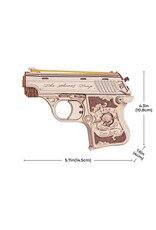 ROBOTIME ROELQ502 MINI GUN TOY WOODEN 3D PUZZLE