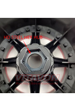 VITAVON VTNXOXOLW  LIGHT WEIGHT WHEEL COMES WITHOUT BEADLOCK RING WORKS WITH PLASTIC RING FROM PRO-LINE 10151-13 FOR ARRMA KRATON 8S/ LOSI DBXL ,SELLS AS ONE PAIR
