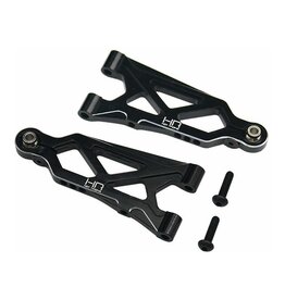 HOT RACING HRAGRM55N01 ALUMINUM FRONT LOWER ARM SET B FOR ARRMA GROM