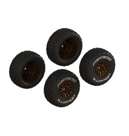 ARRMA ARA-2024 DBOOTS 'FORTRESS' TIRE SET GLUED (BRONZE) (4)