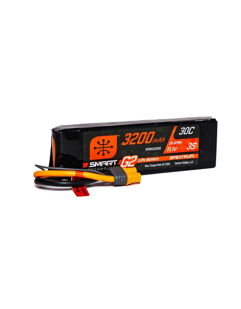 SPEKTRUM SPMX323S30 3200MAH 3S 11.1V SMART G2 LIPO 30C: IC3