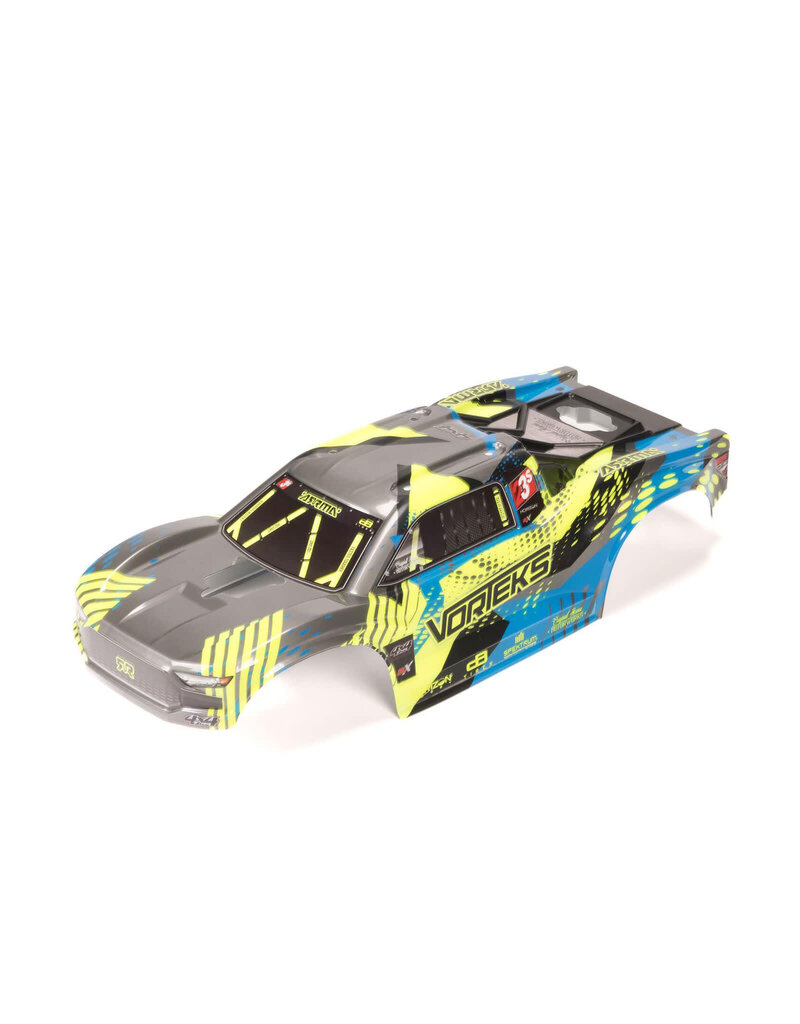 ARRMA ARA-2144 VORTEKS CLIPLESS PAINTED DECALED BODY (TEAL)