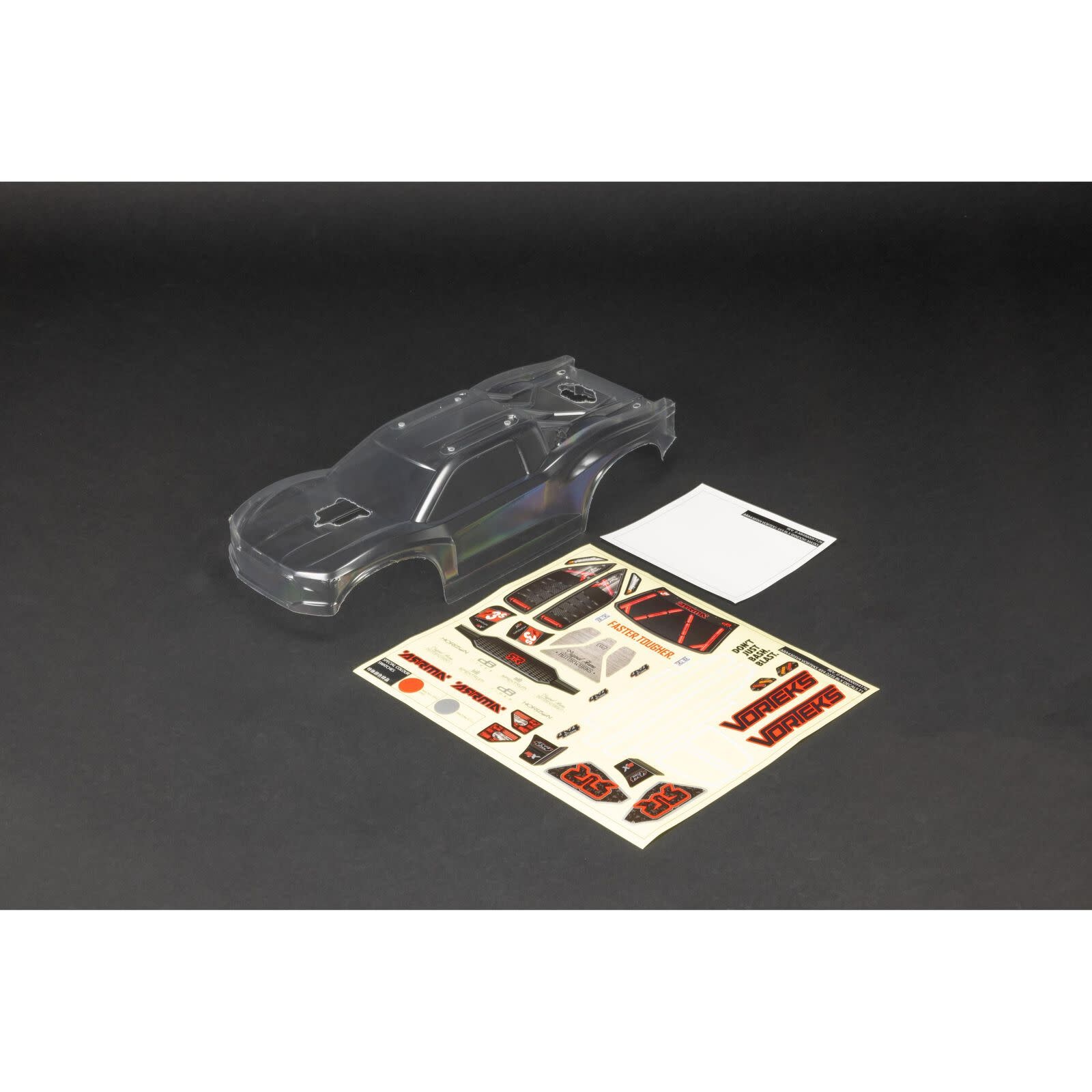 ARA-2146 VORTEKS 4X4 TRIMMED BODY: CLEAR