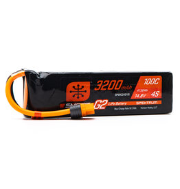 SPEKTRUM SPMX324S100 3200MAH 4S 14.8V SMART G2 LIPO 100C; IC3