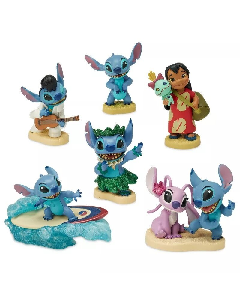 DISNEY DISNEY LILO & STITCH ACTION 6 FIGURE PLAYSET
