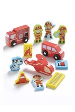 FIRST LEARNING WOOD FIRE STATION