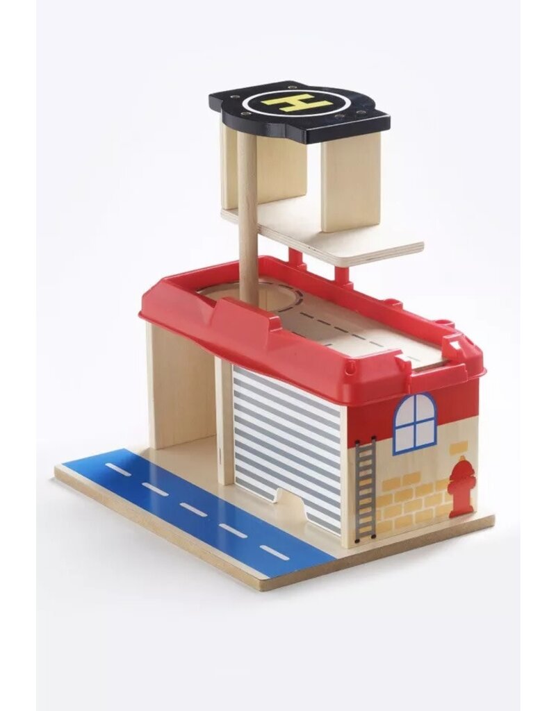 FIRST LEARNING WOOD FIRE STATION