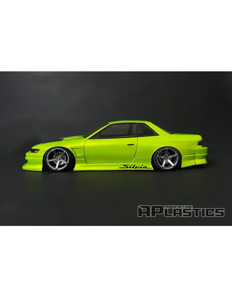APLASTICS APS0032 1/10 NISSAN S13 SILVIA V2 NEW CLEAR BODY