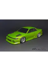 APLASTICS APS0032 1/10 NISSAN S13 SILVIA V2 NEW CLEAR BODY