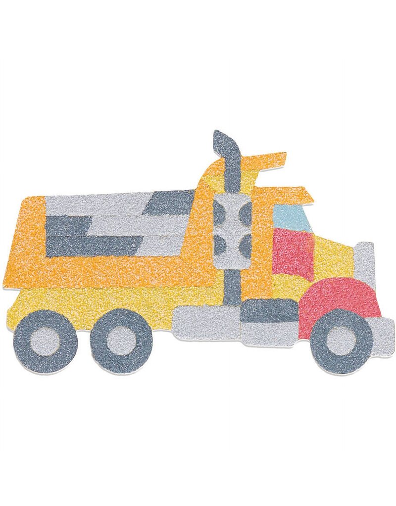 MELISSA & DOUG MD30041 MESS-FREE SAND JUMBO FOAM STICKERS CONSTRUCTION