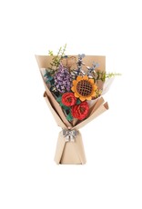 ROBOTIME ROETW01H WOODEN FLOWER BOUQUET 3D WOODEN PUZZLE