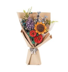 ROBOTIME ROETW01H WOODEN FLOWER BOUQUET 3D WOODEN PUZZLE
