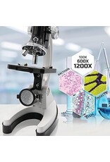DISCOVERY MINDBLOWN MICROSCOPE SET 48 PIECE WITH DURABLE METAL FRAMEWORK