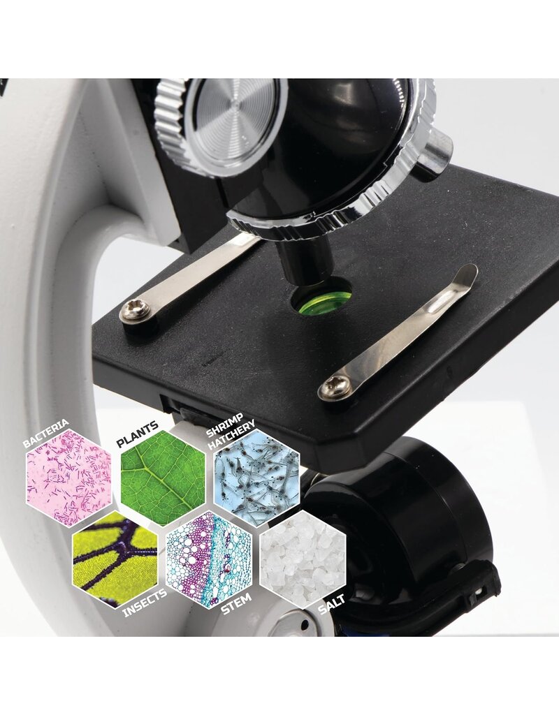 DISCOVERY MINDBLOWN MICROSCOPE SET 48 PIECE WITH DURABLE METAL FRAMEWORK