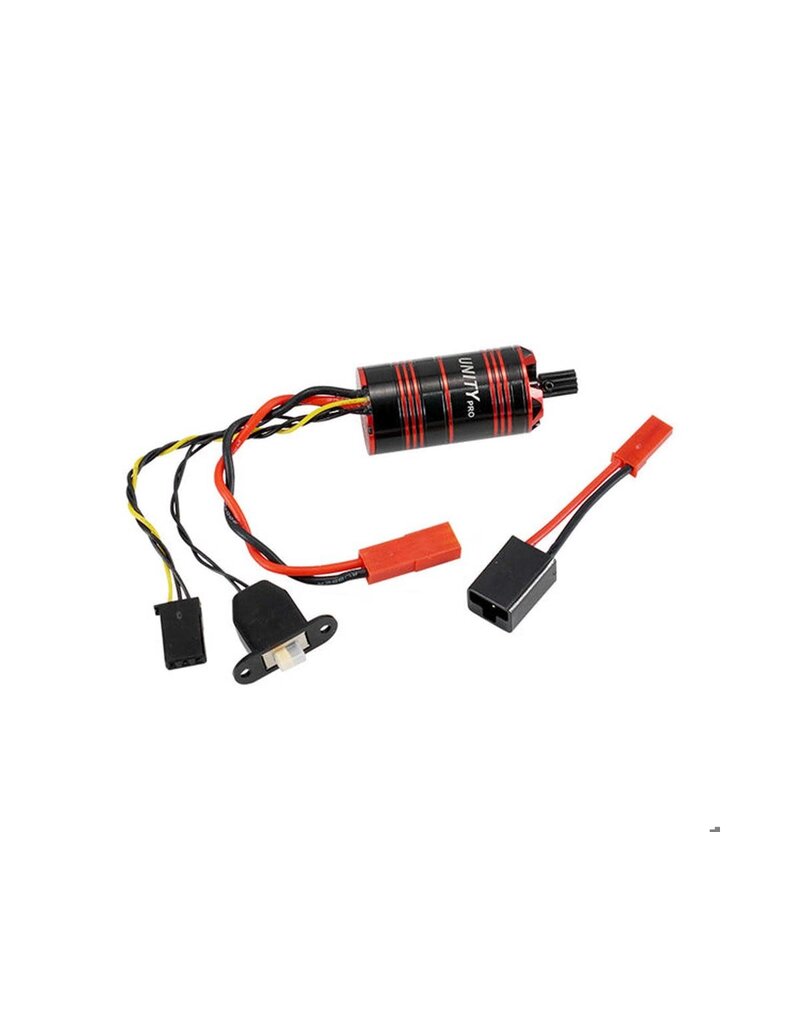 FURITEK FTK-FUR-2575 UNITY PRO 2-IN-1 MICRO FOC BRUSHLESS SYSTEM (3500KV) FOR TRAXXAS® TRX-4M