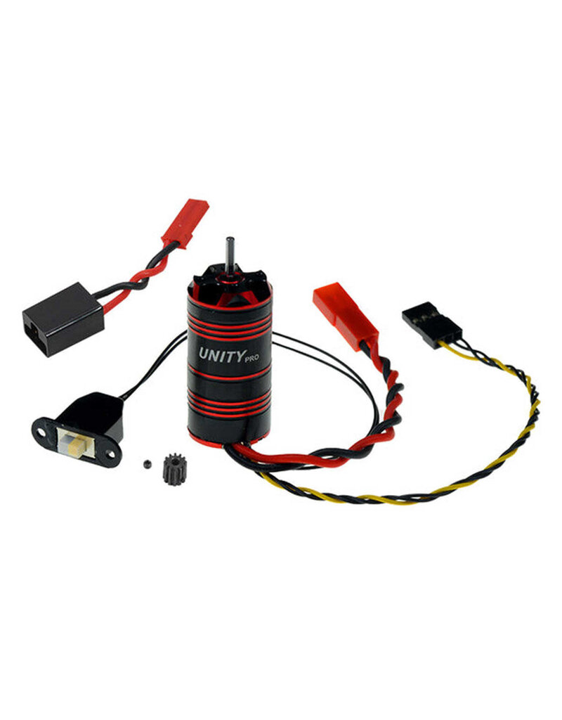 FURITEK FTK-FUR-2575 UNITY PRO 2-IN-1 MICRO FOC BRUSHLESS SYSTEM (3500KV) FOR TRAXXAS® TRX-4M