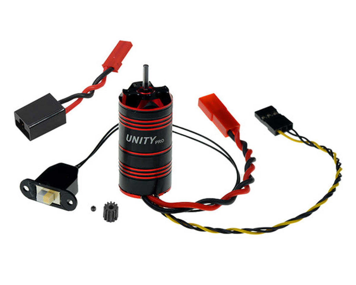 FTK-FUR-2575 UNITY PRO 2-IN-1 MICRO FOC BRUSHLESS SYSTEM (3500KV) FOR TRAXXAS® TRX-4M