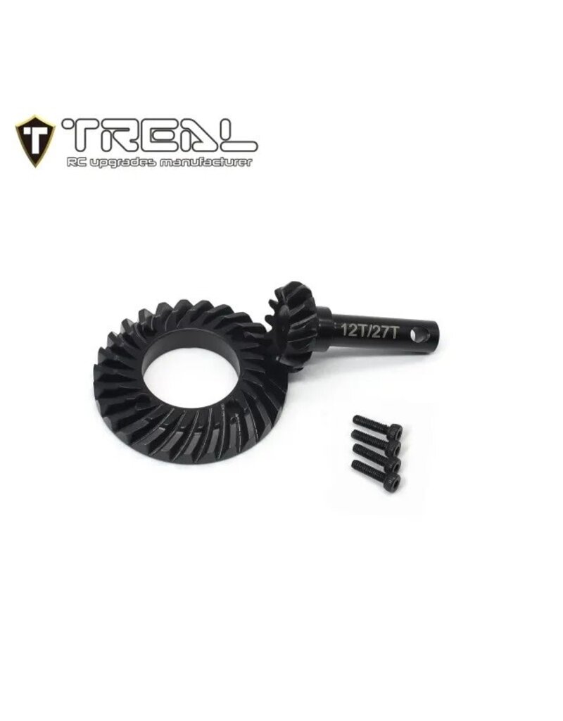 TREAL TRLX003KSAYF1 REDCAT GEN9 STEEL DIFFERENTIAL OVERDRIVE GEARS (11T/27T) (28% OVERDRIVE)