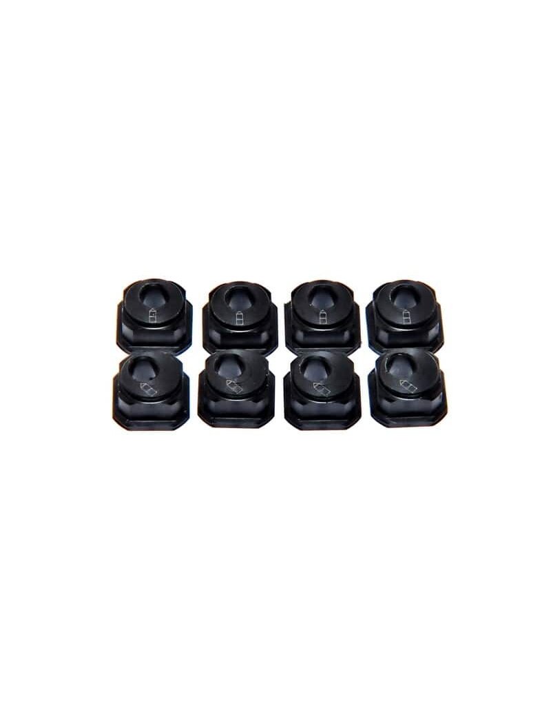 HOBAO RACING HOAOP-0178 VS2 REAR ARM HOLDER POM PILL INSERTS (1 DEG) (8)