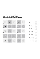 HOBAO RACING HOAOP-0179 VS2 REAR ARM HOLDER POM PILL INSERTS (0.5 DEG) (16)