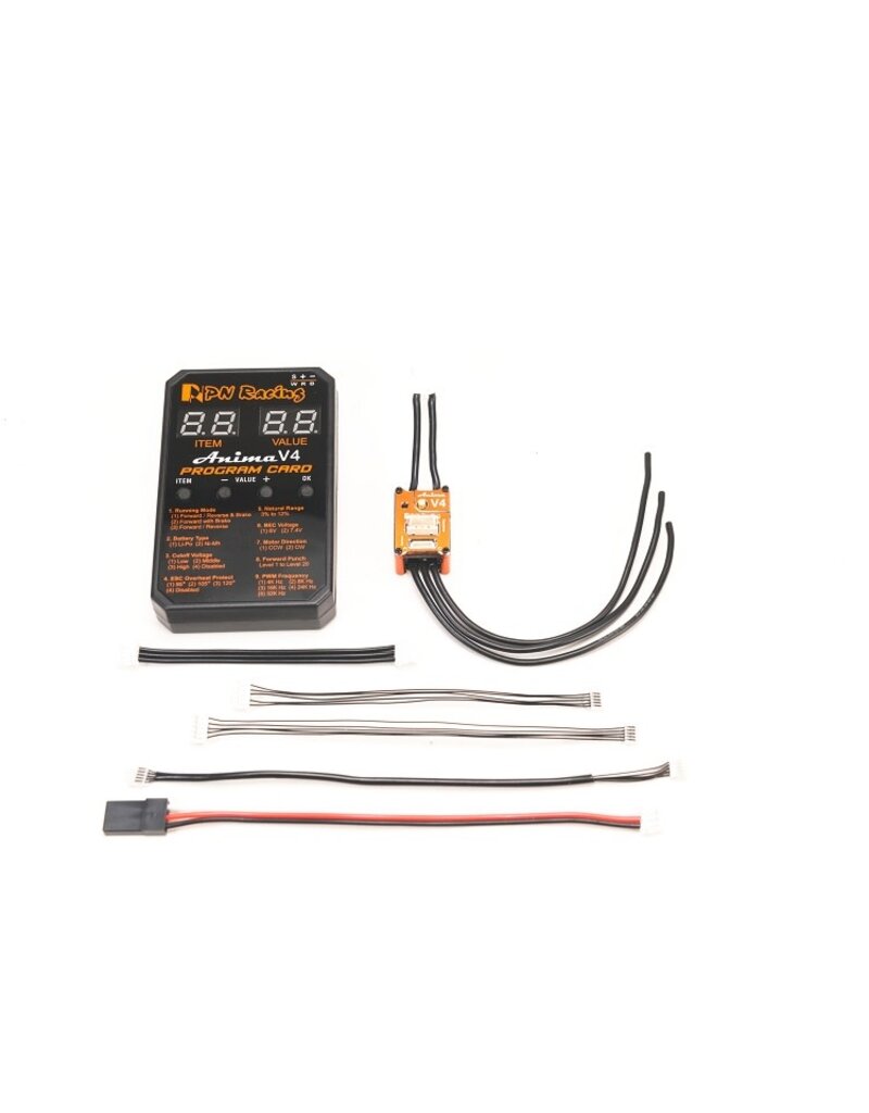 PN RACING KEN PN500840 ANIMA 1/28 SENSORED BRUSHLESS ESC ORANGE