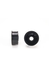 PN RACING PN MR2088F05 2WD DELRIN FORMULA 8.5X19MM FLANGED FRONT WHEELS 0.5MM OFFSET: BLACK (2)