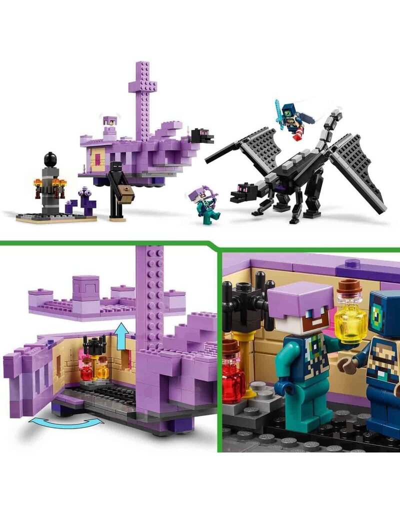 LEGO LEGO 21264 MINECRAFT THE ENDER DRAGON AND END SHIP