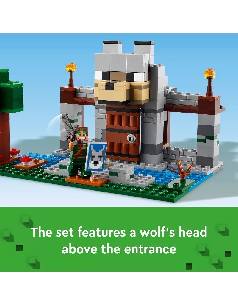 LEGO LEGO 21261 MINECRAFT THE WOLF STRONGHOLD