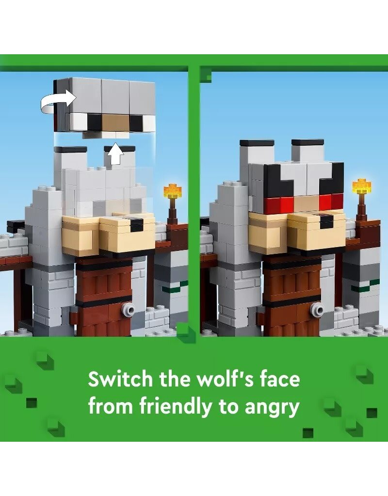 LEGO LEGO 21261 MINECRAFT THE WOLF STRONGHOLD