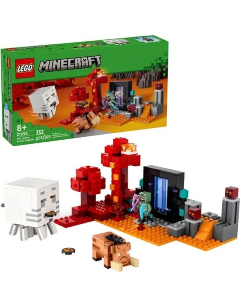 LEGO LEGO 21255 MINECRAFT THE NETHER PORTAL AMBUSH