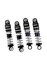 NEXX RACING NX-456-B  LOSI™ MICRO-B PRE-ASSEMBLED ALUMINUM OIL-FILLED SHOCKS (BLACK) (4) (FRONT & REAR)