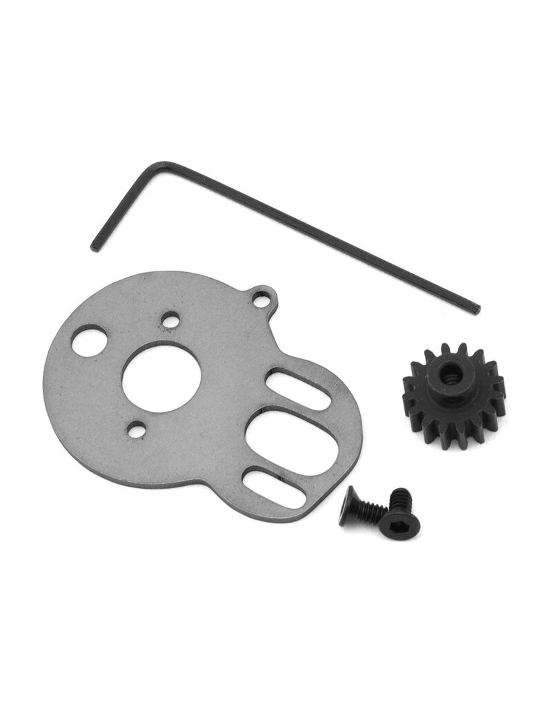 FURITEK FTK-FUR-2621 MICRO-B CNC STEEL 16T PINION GEAR & MOTOR MOUNT