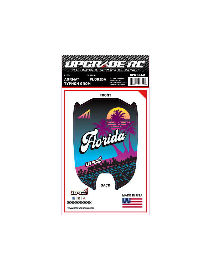 UPGRADE RC UPG-14131 CHASSIS PROTECTOR FOR ARRMA® TYPHON™ GROM (FLORIDA) (1)