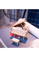 ROBOTIME ROETG402 CLASSIC 3D WOOD PUZZLES; GRAND PIANO