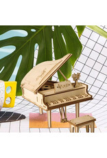ROBOTIME ROETG402 CLASSIC 3D WOOD PUZZLES; GRAND PIANO