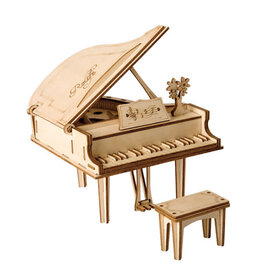 ROBOTIME ROETG402 CLASSIC 3D WOOD PUZZLES; GRAND PIANO